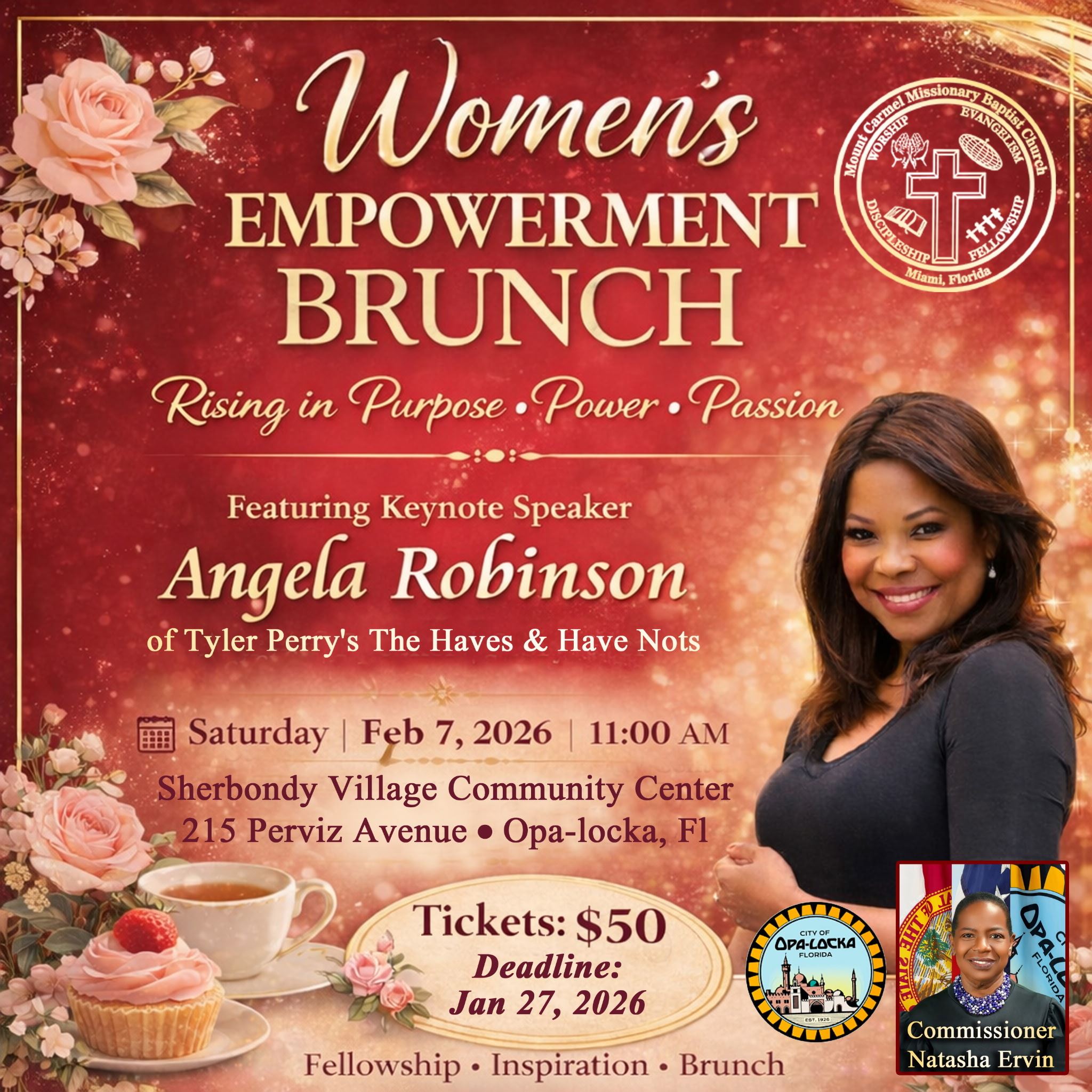 Women Empowerment Brunch Flyer
